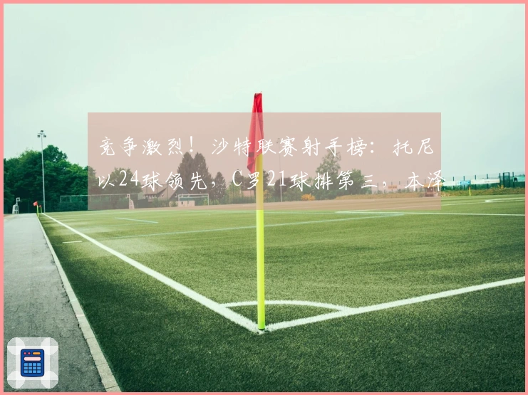 竞争激烈！沙特联赛射手榜：托尼以24球领先，C罗21球排第三，本泽马13球